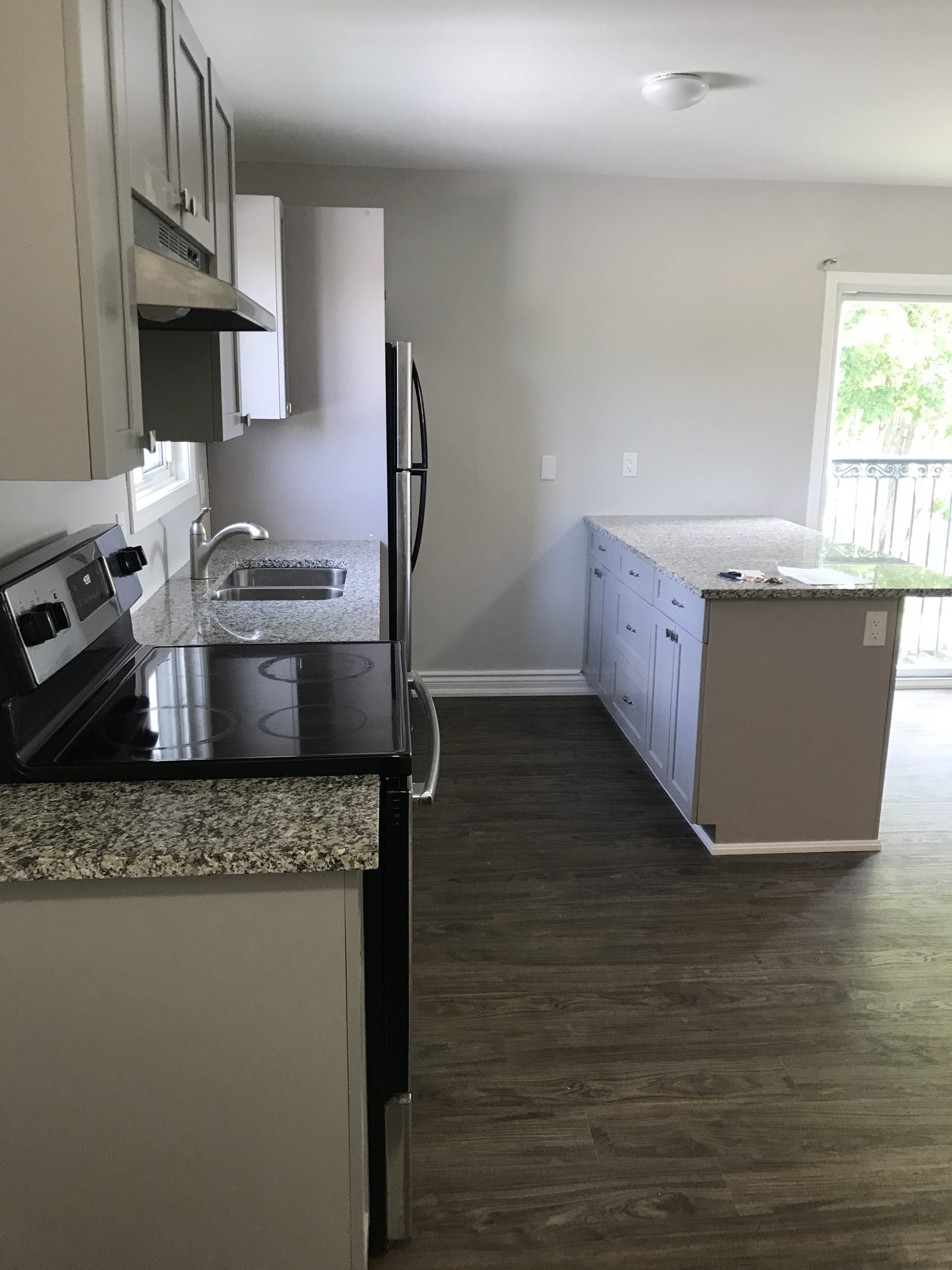 Renovated kitchen
